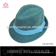 Winterhüte für Männer Männer blaue Fedora Hüte Acryl Hut